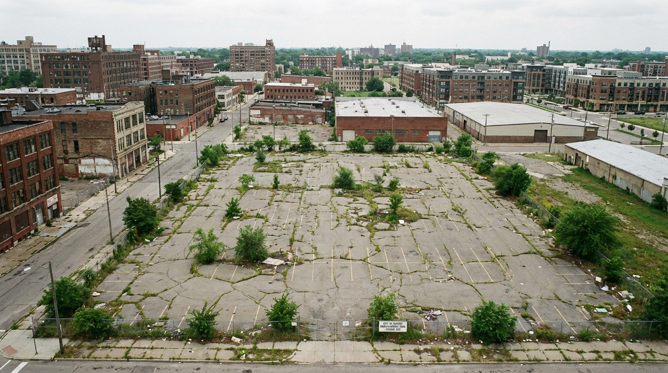 Demo car before AI background enhancement